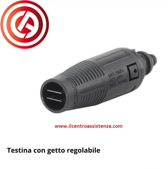 Testina con getto regolabile (41564)